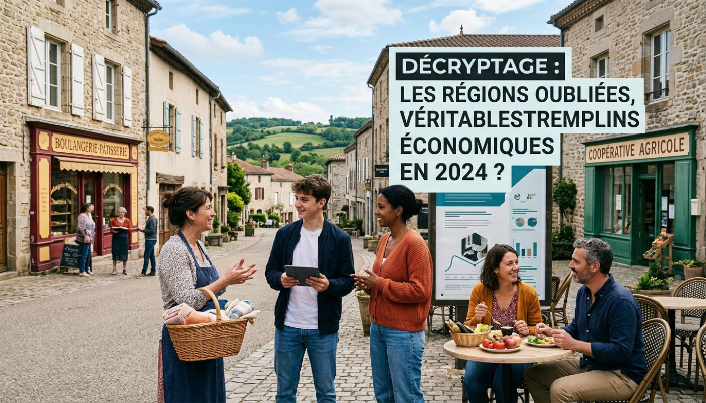 Décryptage : les régions oubliées, véritables tremplins économiques en 2024 ?